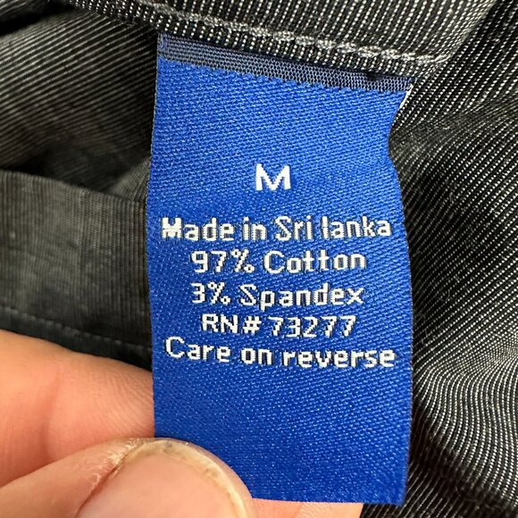 APT.9 Men's Premier Flex No Iron Button-Down Shirt Size M - Picture 4 of 5